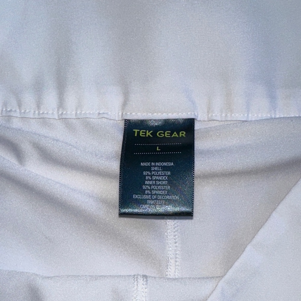 tek gear White Athletic Skort with Built-In Liner - Picture 2 of 5